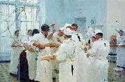 Ilya Repin The Surgeon Evgueni Vasilievich Pavlov in the Operating Theater oil painting